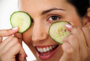 Cucumber Slices for eyes