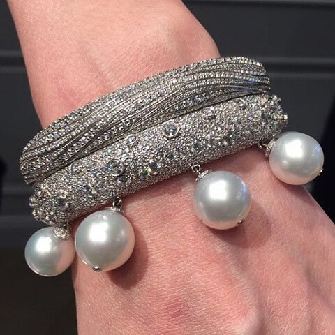 The Pearl And White Gold Bracelet