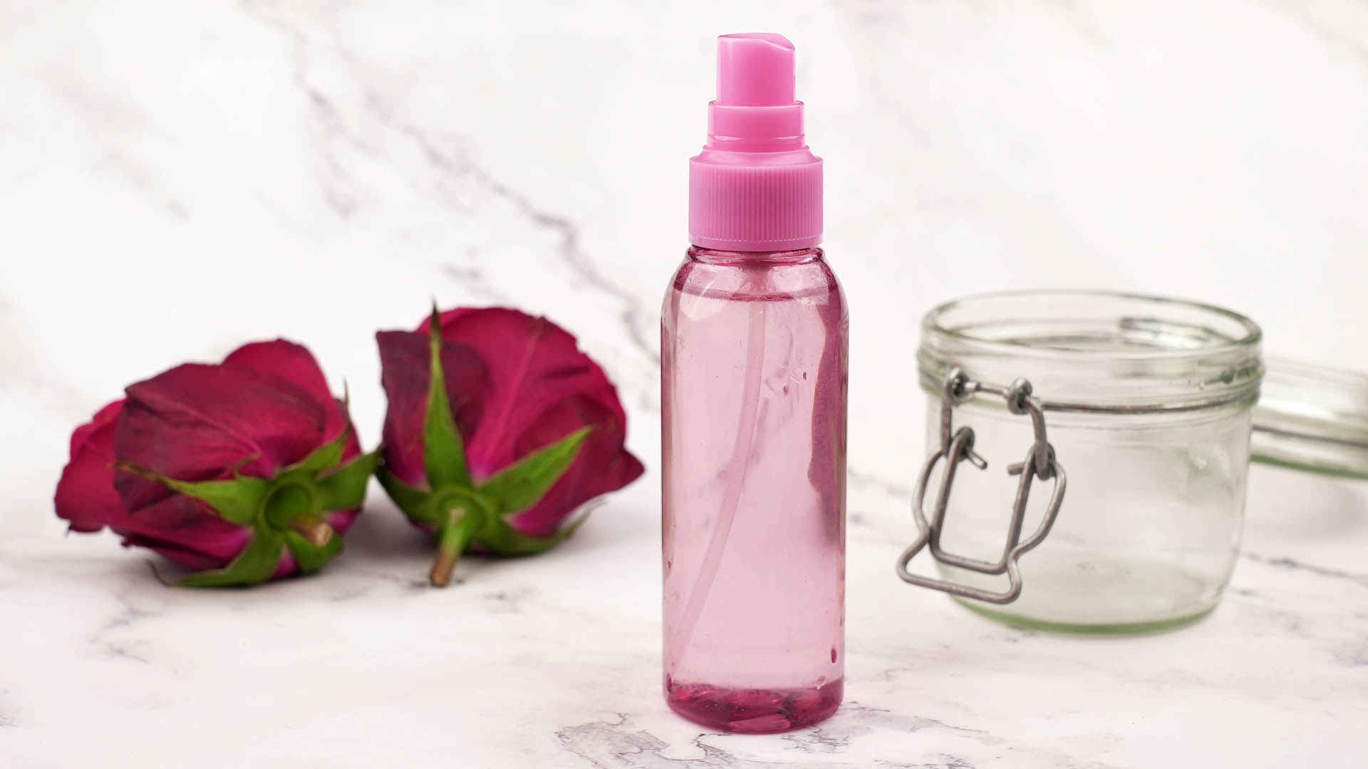 Rose water solution